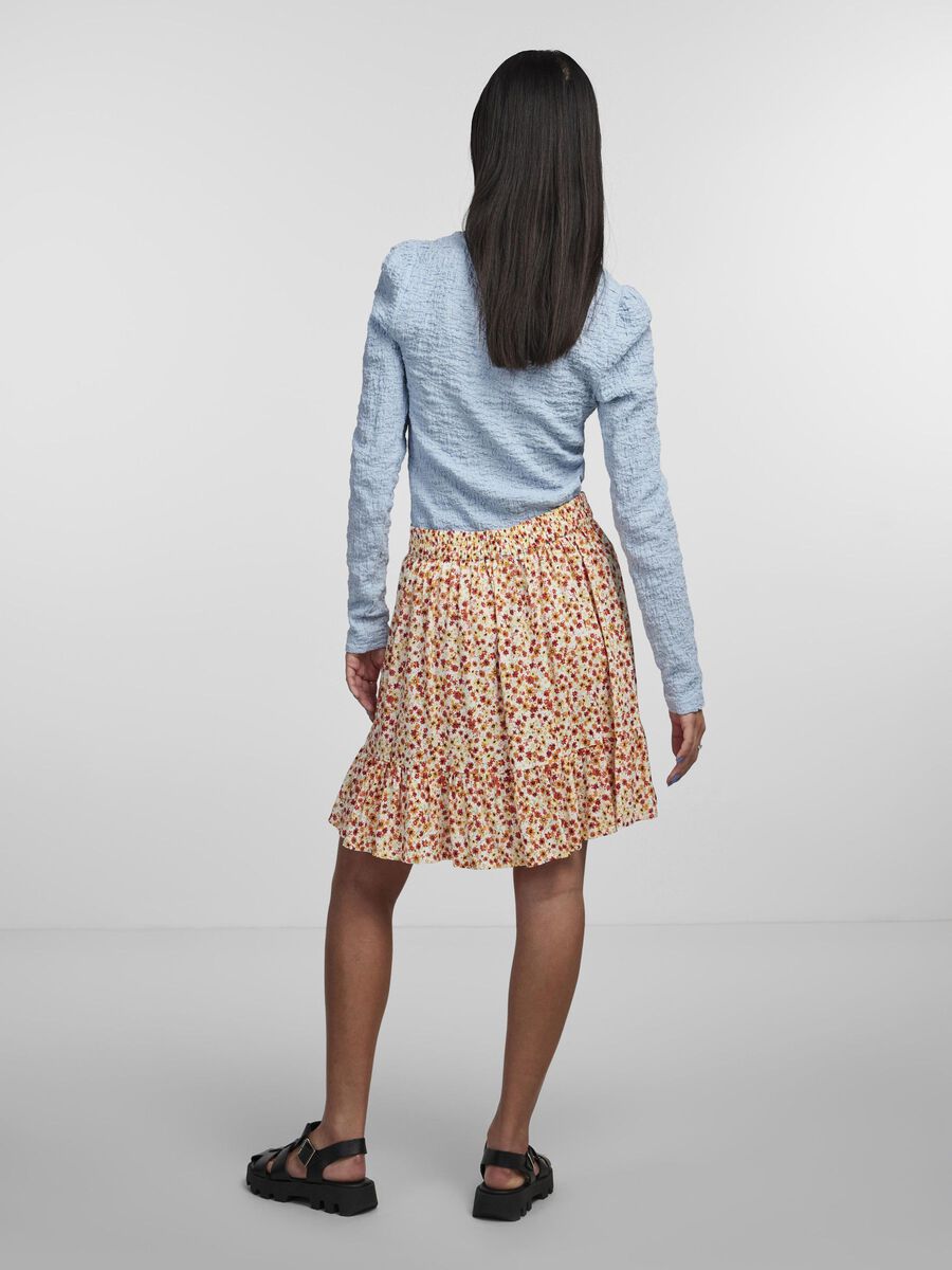 Pieces PCNYA MINI SKIRT, Cloud Dancer, highres - 17122954_CloudDancer_948464_004.jpg