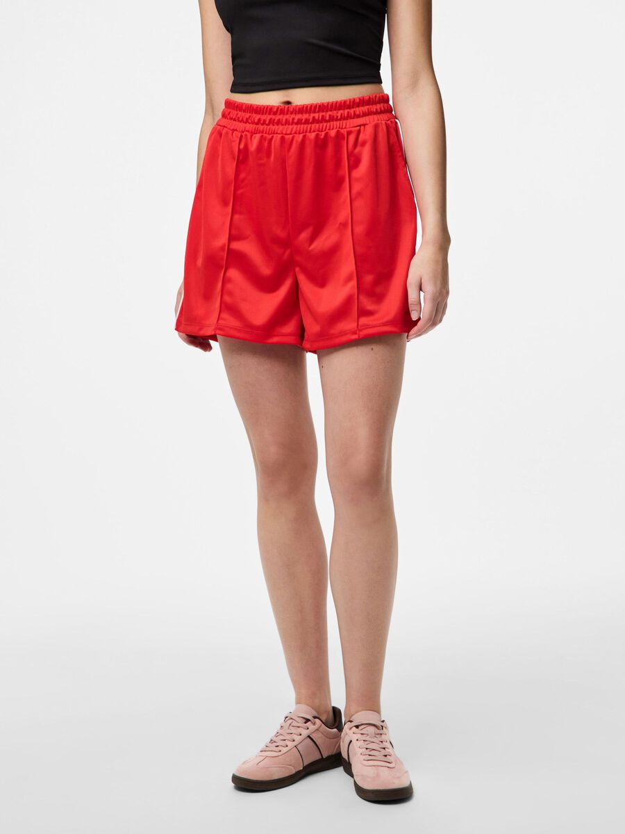 Pieces PCGRACE TRACK SHORTS, High Risk Red, highres - 17157550_HighRiskRed_003.jpg
