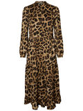 Pieces DIERENPRINT MIDI JURK, Black, highres - 17097211_Black_695979_001.jpg