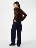 Product image thumbnail - PCPINGE  KNITTED CARDIGAN, Chicory Coffee | 2