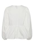 Pieces PCGOLLY BOW LONG SLEEVED TOP, Bright White, highres - 17154379_BrightWhite_1150495_002.jpg