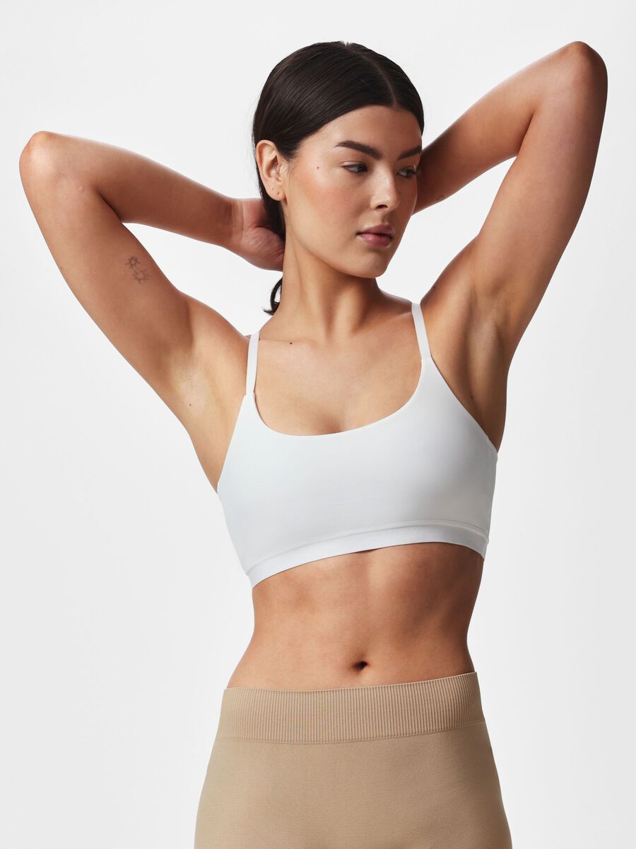 Carousel image 7 PCNAMEE BRALETTE, Bright White