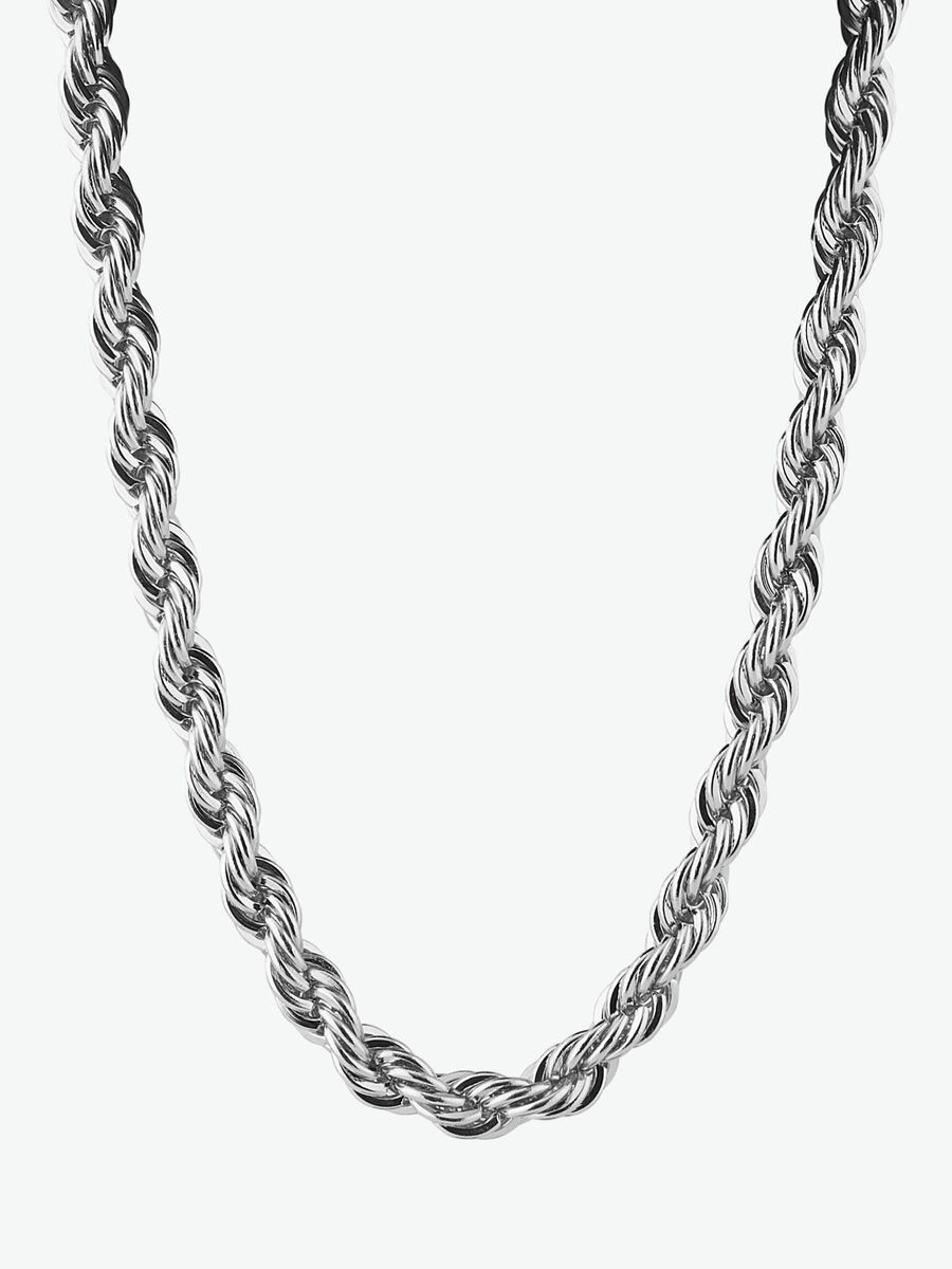 Pieces SNOET HALSKÆDE, Silver Colour, highres - 17110043_SilverColour_001.jpg