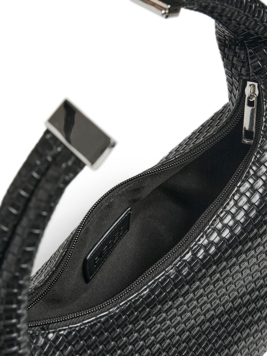 Carousel image - PCBELINE BRAIDED  CROSSBODY BAG, Black | 4