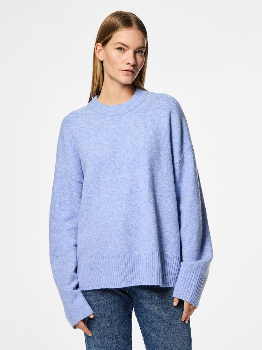 Pieces PCANA KNITTED JUMPER, Star Sapphire, highres - 17154366_StarSapphire_003.jpg