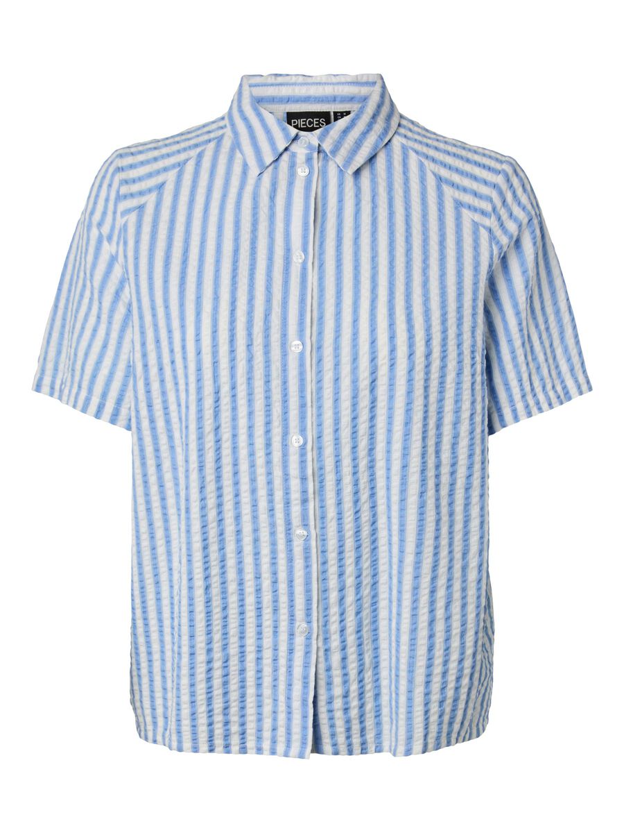 Carousel image - PCSTINNA SHORT SLEEVED SHIRT, Hydrangea | 6