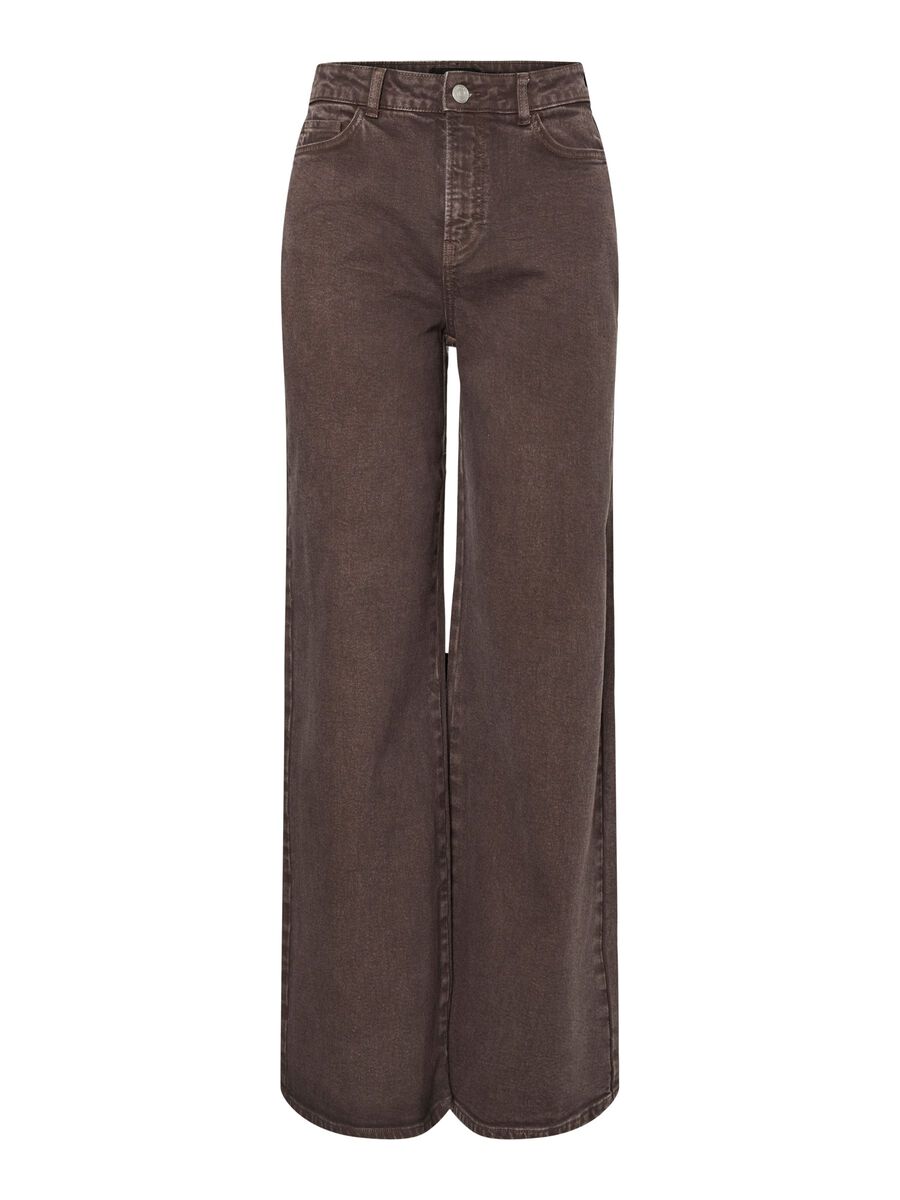 Product carousel image - PCSELMA WIDE FIT JEANS, Hot Fudge | 1