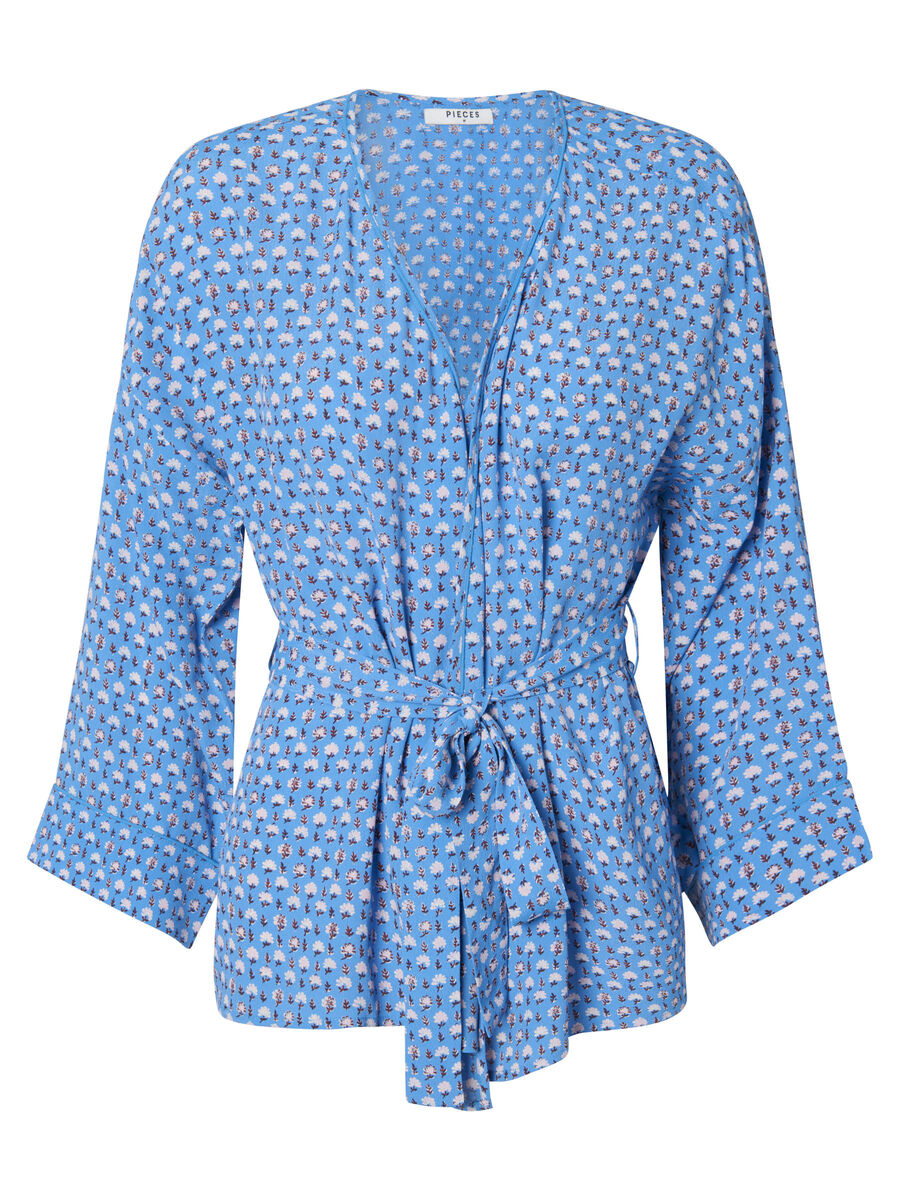 Pieces BEDRUCKTE KIMONO BLUSE, Regatta, highres - 17089040_Regatta_620432_001.jpg