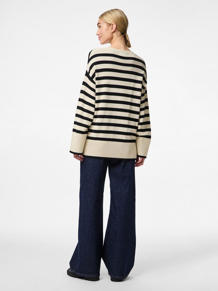 Pieces PCAVA KNITTED PULLOVER, Birch, highres - 17154521_Birch_1155669_004.jpg