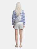 Product image thumbnail - PCGRETA EMBROIDERY SWEATSHIRT, Cloud Dancer | 3