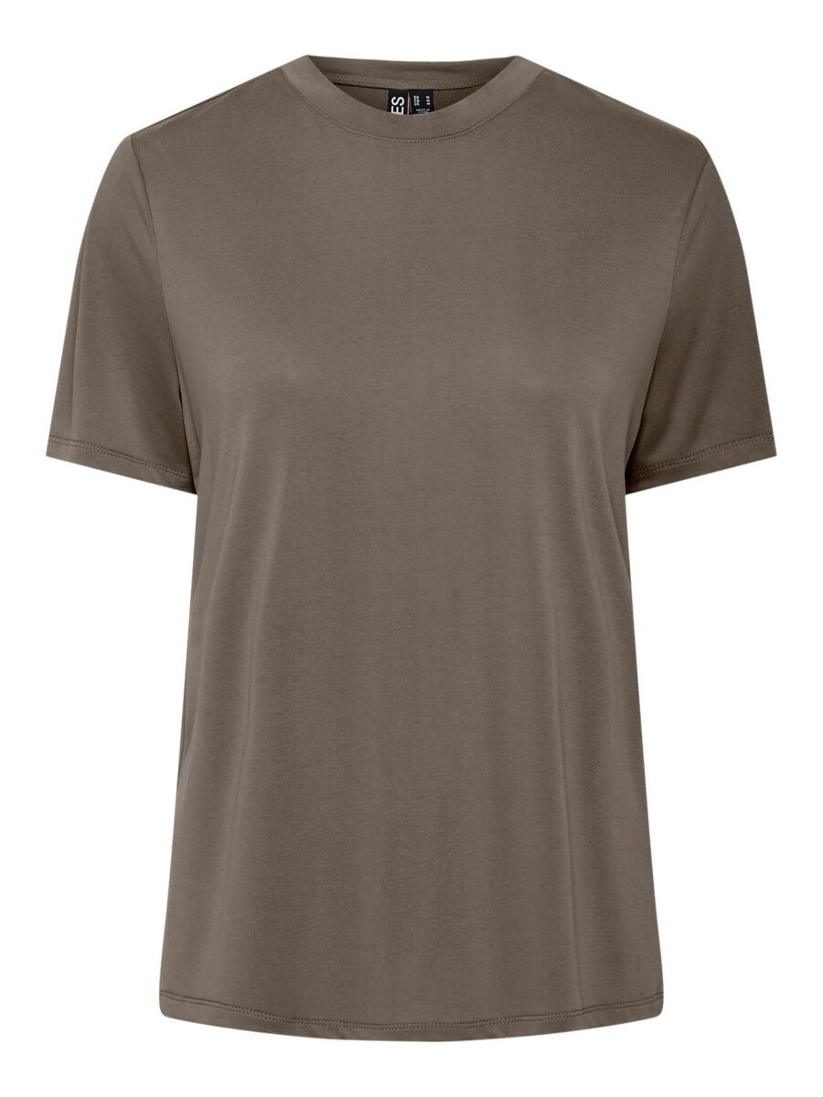 Pieces PCANORA T-SHIRT, Morel, highres - 17148789_Morel_001.jpg