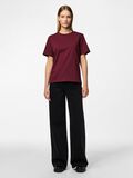 Pieces PCRIA - COTON T-SHIRT, Tawny Port, highres - 17140802_TawnyPort_005.jpg