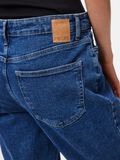 Product image thumbnail - PCKELLY STRAIGHT FIT JEANS, Medium Blue Denim | 4