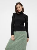 Pieces RULLEKRAVE BLUSE, Black, highres - 17114108_Black_003.jpg