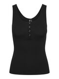 Pieces RIBBED COTTON TOP, Black, highres - 17101438_Black_001.jpg