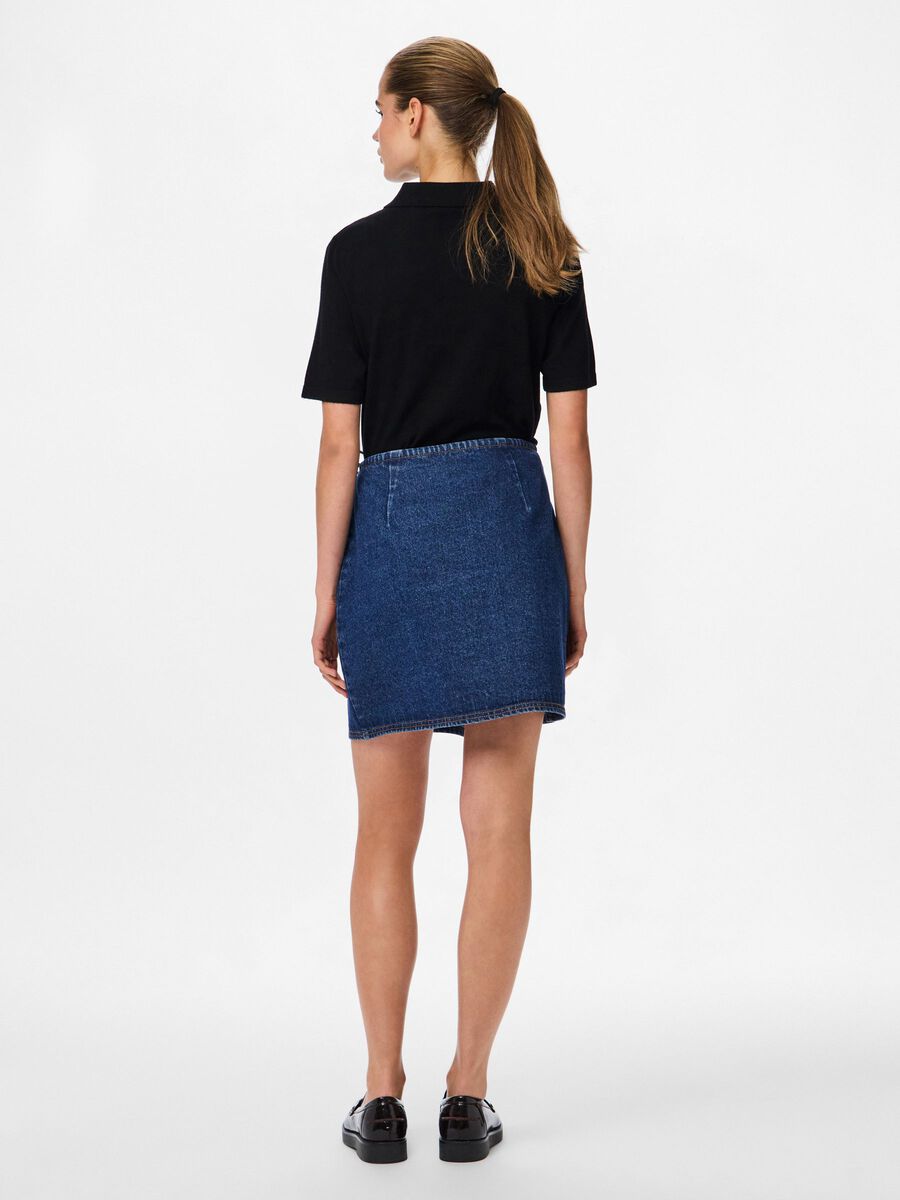 Product carousel image - GONNA A PORTAFOGLIO, Medium Blue Denim | 2