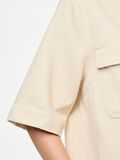 Pieces PCSAVANNA MINI DENIM DRESS, Raw Cotton, highres - 17158182_RawCotton_007.jpg