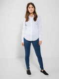 Pieces LONG SLEEVED CLASSIC SHIRT, Bright White, highres - 17071577_BrightWhite_005.jpg