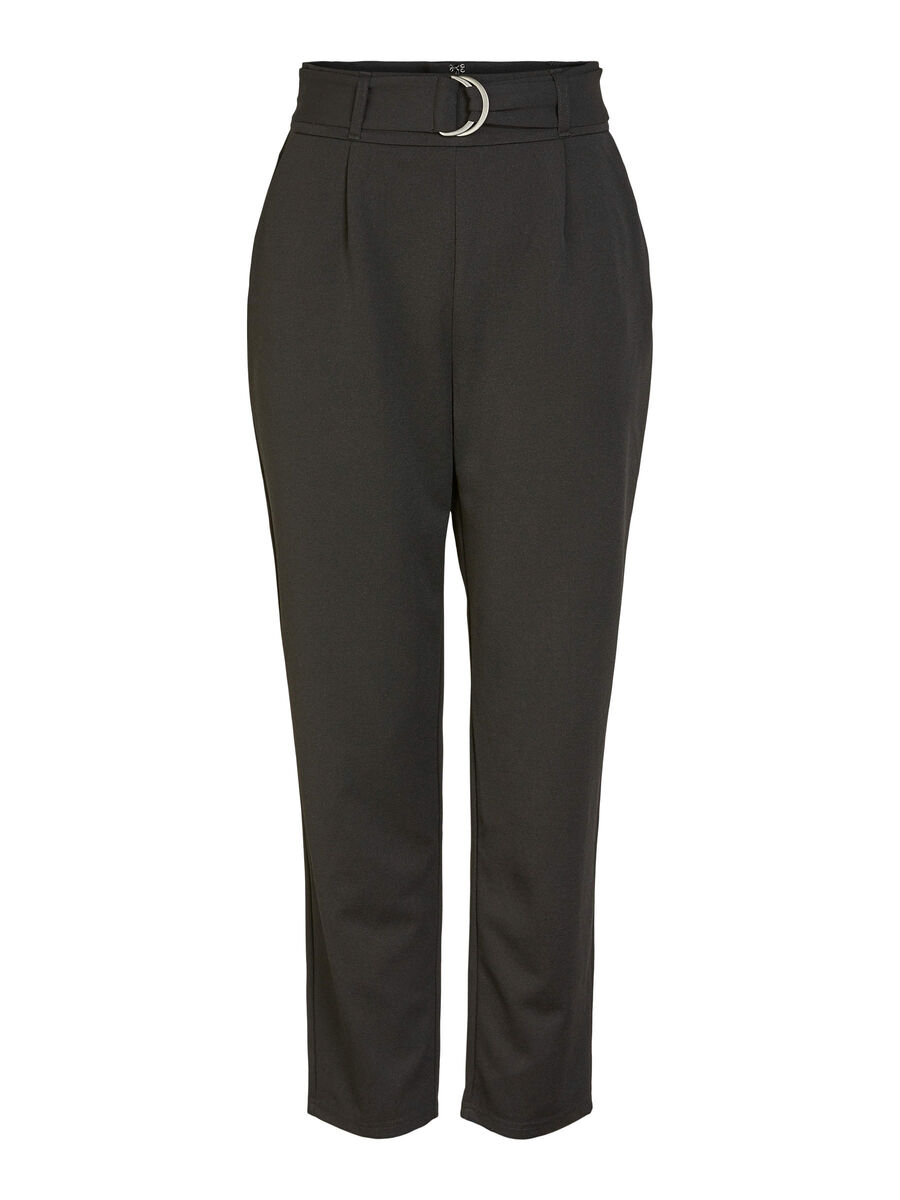 Pieces PCNALA TROUSERS, Black, highres - 17101623_Black_001.jpg