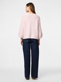 Pieces PCDALAILA 3/4 KNITTED JUMPER, Pink-A-Boo, highres - 17157899_PinkABoo_004.jpg