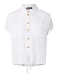 Product image thumbnail - CAMICIA A MANICHE CORTE, Bright White | 7