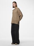 Pieces PCNANCY KNITTED PULLOVER, Fossil, highres - 17139846_Fossil_005.jpg