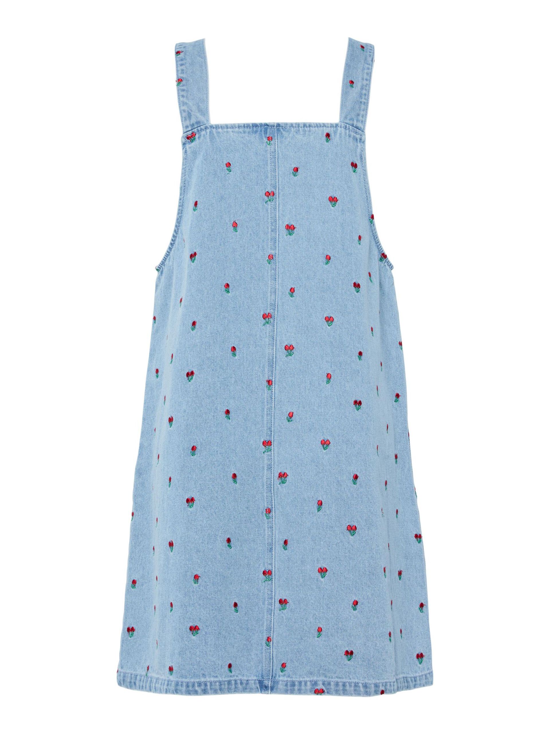 Carousel image - PCFREIA DENIM SPENCER DRESS, Light Blue Denim | 6