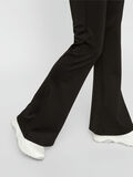 Pieces STRETCHY FLARED TROUSERS, Black, highres - 17106484_Black_007.jpg