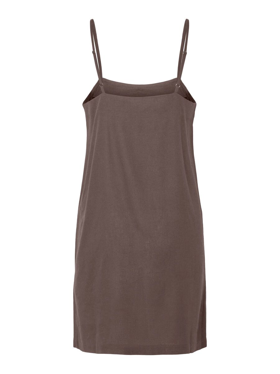 Product carousel image - PCPIA STRAP  MINI DRESS, Coffee Quartz | 2