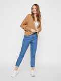 Pieces CROPPED STRIKKET CARDIGAN, Tannin, highres - 17101593_Tannin_005.jpg