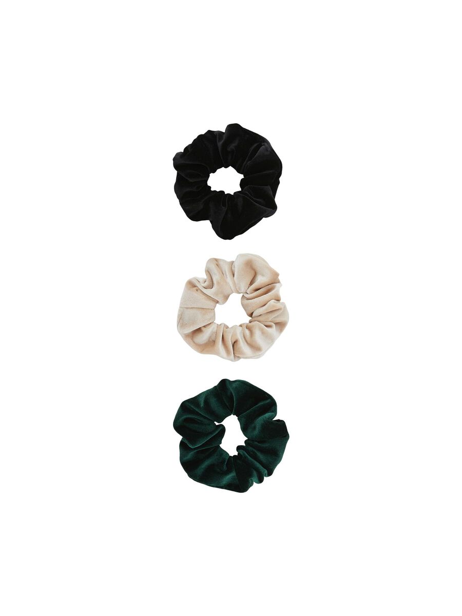 Pieces 3-PACK SCRUNCHIE, Whitecap Gray, highres - 17115522_WhitecapGray_871694_001.jpg