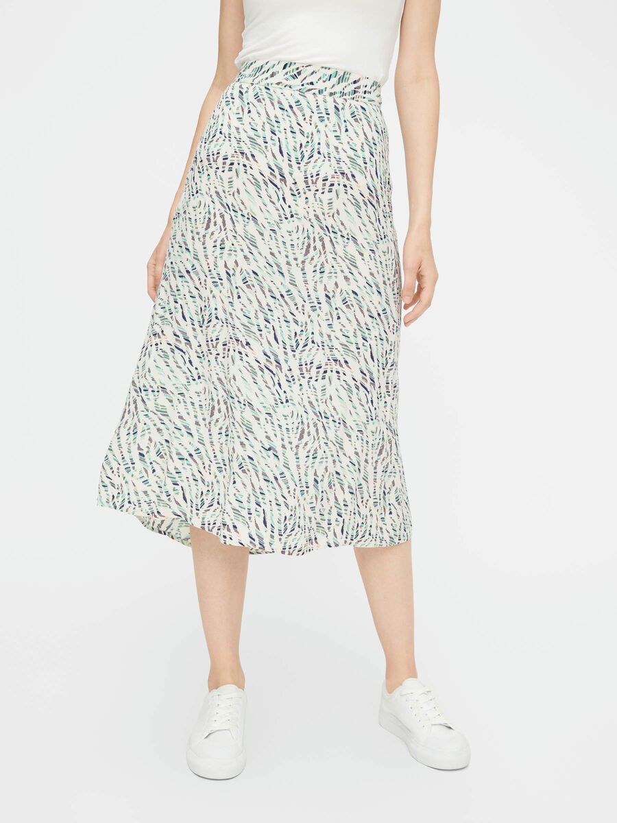 Pieces PRINTED MIDI SKIRT, Whitecap Gray, highres - 17104704_WhitecapGray_769438_003.jpg