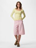 Product image thumbnail - PCKITTE  LONG SLEEVED TOP, French Vanilla | 3