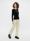 Pieces PCKLARA TROUSERS, Fog, highres - 17100982_Fog_005.jpg