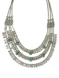 Pieces STATEMENT NECKLACE, Silver Colour, highres - 17082424_SilverColour_002.jpg