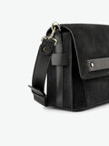 Pieces LEATHER CROSSBODY BAG, Black, highres - 17110137_Black_002.jpg