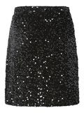 Pieces PCKAM SEQUIN MINI SKIRT, Black, highres - 17143411_Black_1146673_002.jpg