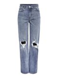 Pieces PCHOLLY TM JEAN LARGE, Medium Blue Denim, highres - 17130458_MediumBlueDenim_001.jpg