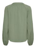 Pieces PCDREW LONG SLEEVED BLOUSE, Hedge Green, highres - 17149733_HedgeGreen_002.jpg