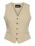 Pieces PCKYZA WAISTCOAT, Irish Cream, highres - 17137660_IrishCream_001.jpg