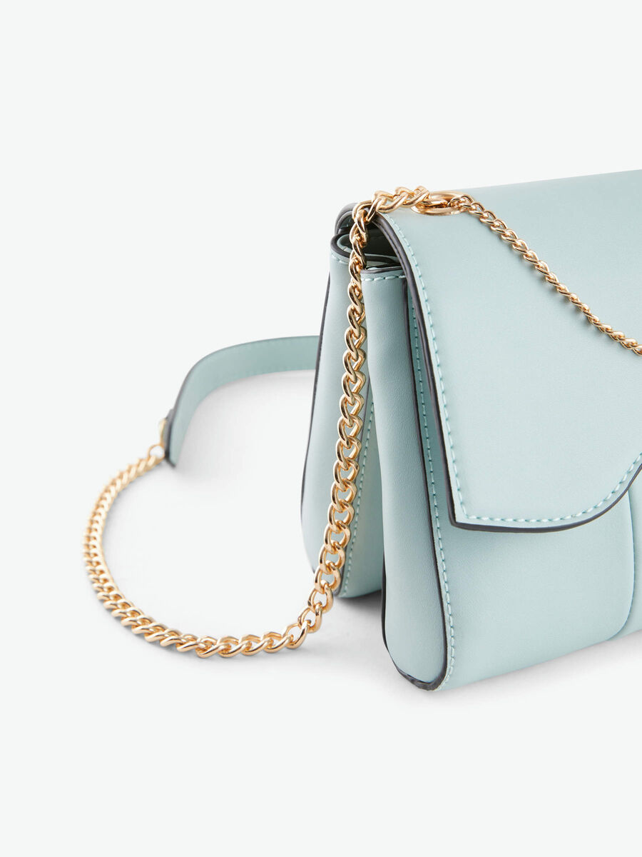 Pieces PCACELYA CROSSBODY BAG, Light Blue Denim, highres - 17104665_LightBlueDenim_006.jpg