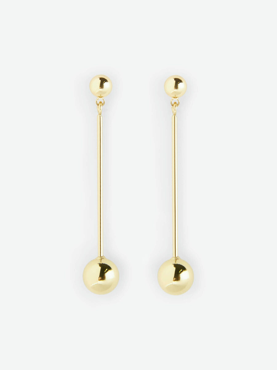 Pieces LONGUES SIMPLES BOUCLES D'OREILLE, Gold Colour, highres - 17091875_GoldColour_001.jpg