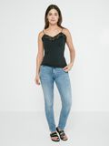 Pieces LACE DETAILED SLEEVELESS TOP, Black, highres - 17091740_Black_005.jpg