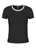 Pieces PCMAY RIBBED T-SHIRT, Black, highres - 17154483_Black_1152753_001.jpg