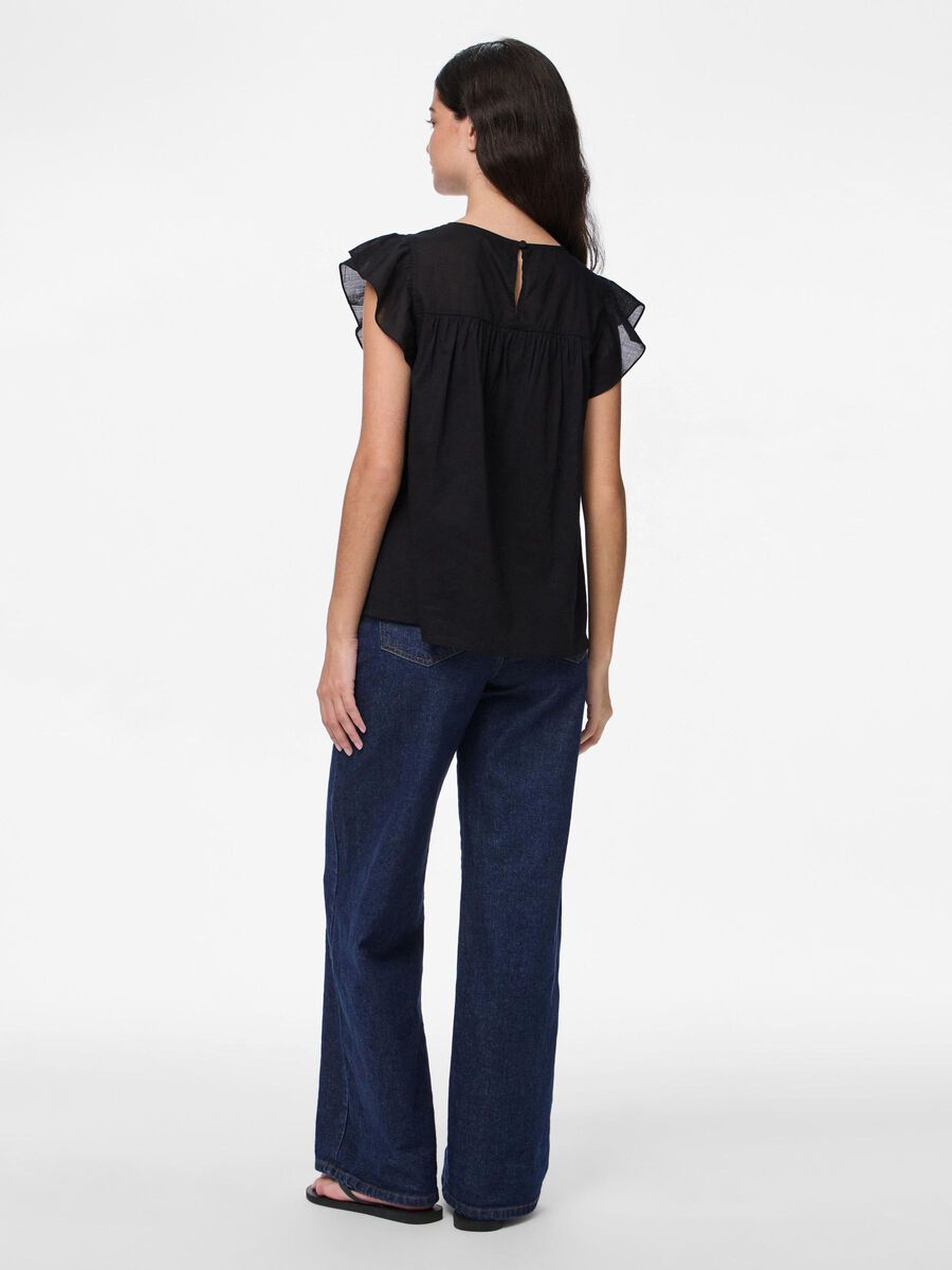 Pieces PCASTRID TOP UDEN ÆRMER, Black, highres - 17161781_Black_004.jpg