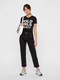 Pieces HIGH WAIST STRAIGHT CROPPED JEANS, Black Denim, highres - 17100797_BlackDenim_005.jpg