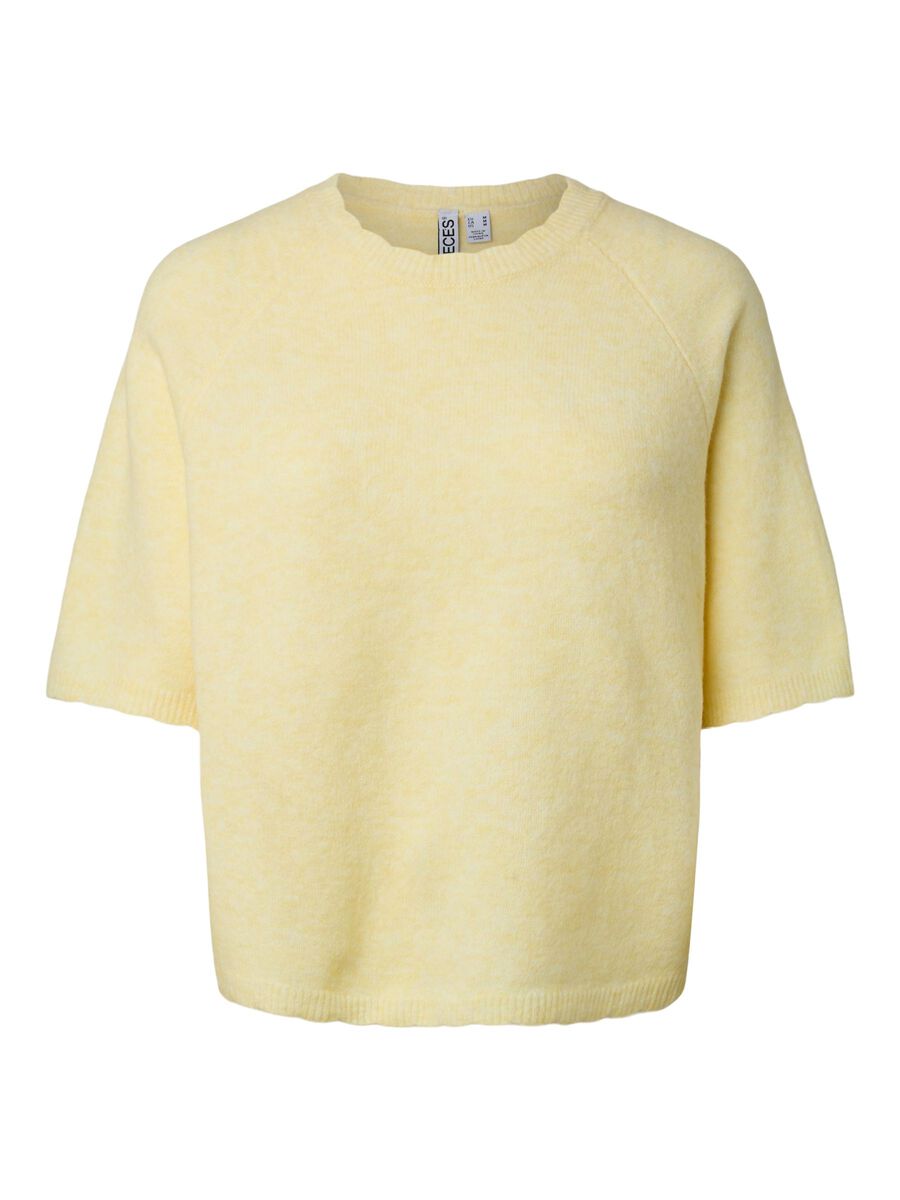Product carousel image - PCRATH KNITTED T-SHIRT, French Vanilla | 2