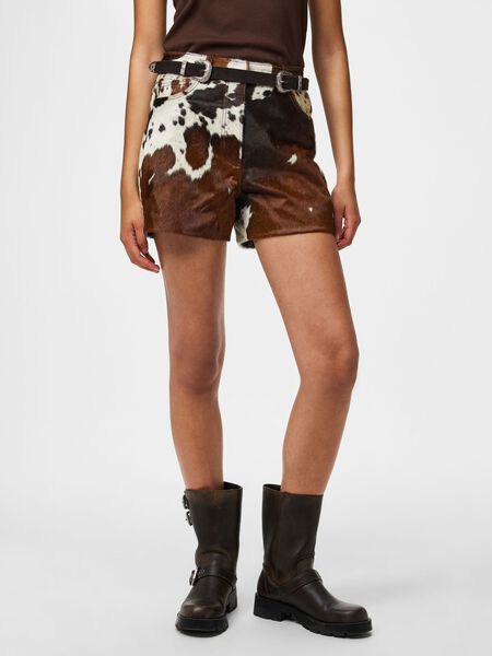 Pieces PCRODEO - CUIR DE VACHE SHORT, Black Coffee, highres - 17169836_BlackCoffee_1332394_003.jpg
