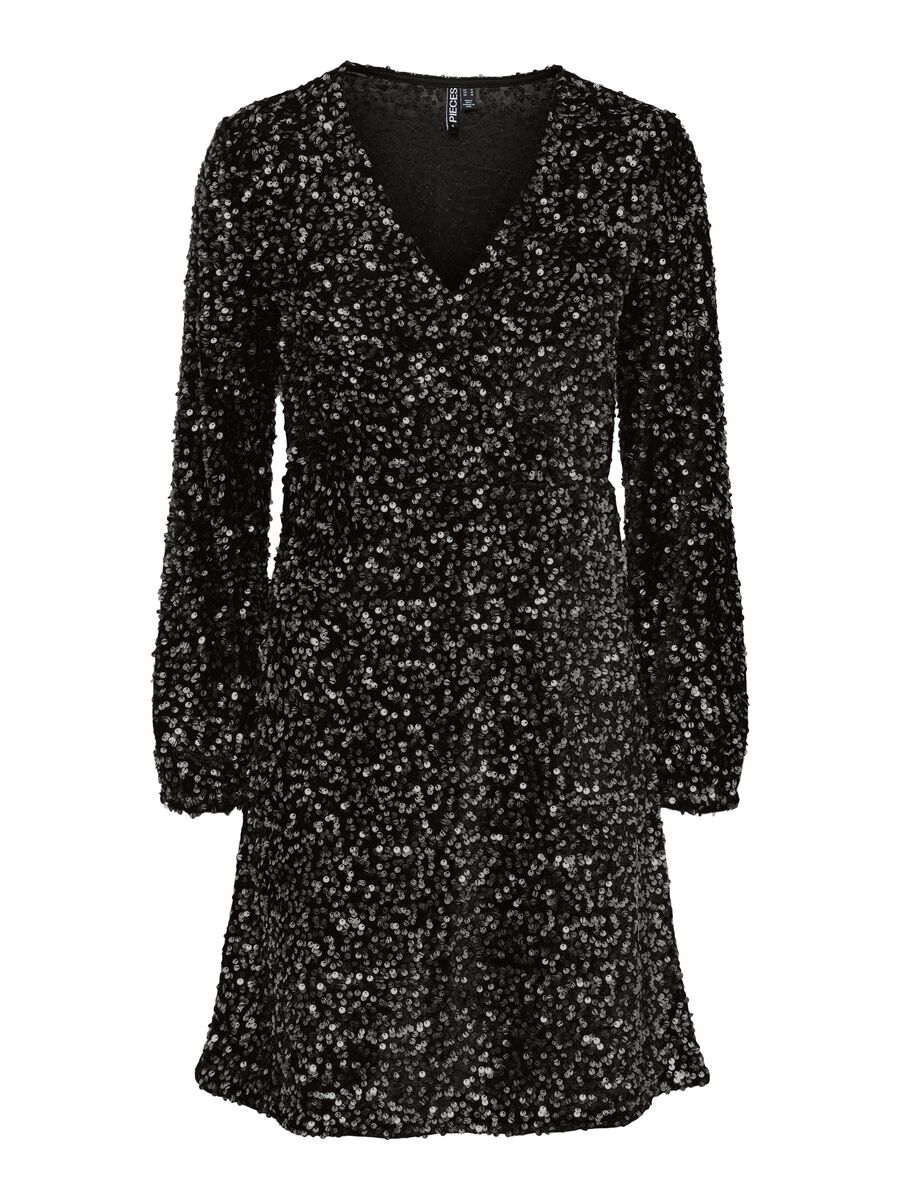 Pieces PCKAM MINI-ROBE, Black, highres - 17133626_Black_001.jpg