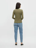 Pieces PCKYLIE LONG SLEEVED TOP, Deep Lichen Green, highres - 17115027_DeepLichenGreen_004.jpg